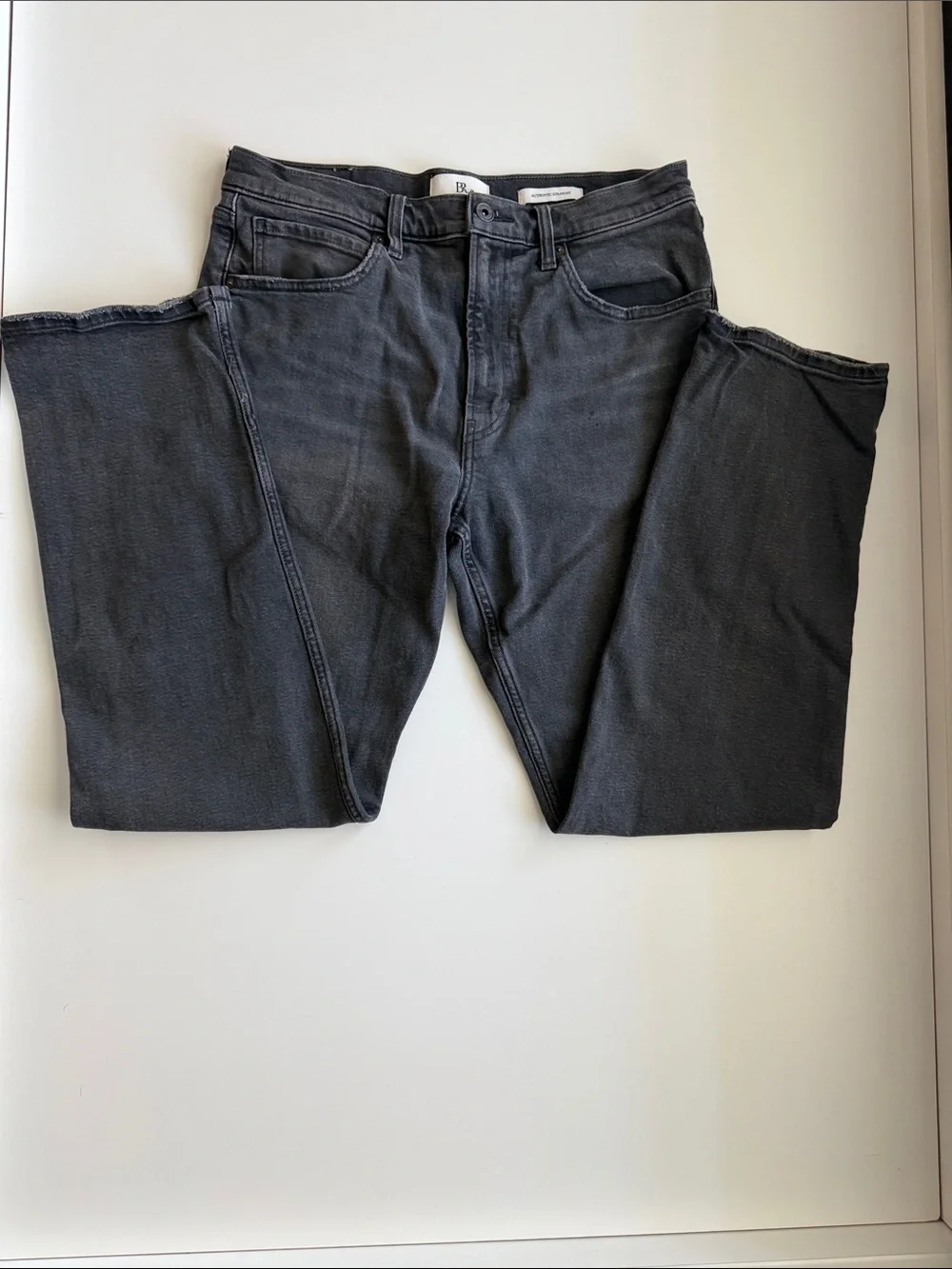 Banana Republic Men's Dark Gray Straight Jeans